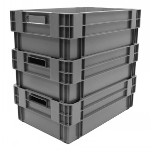 Standard Euro Box 60cm Solid Sides & Base 40 Litre